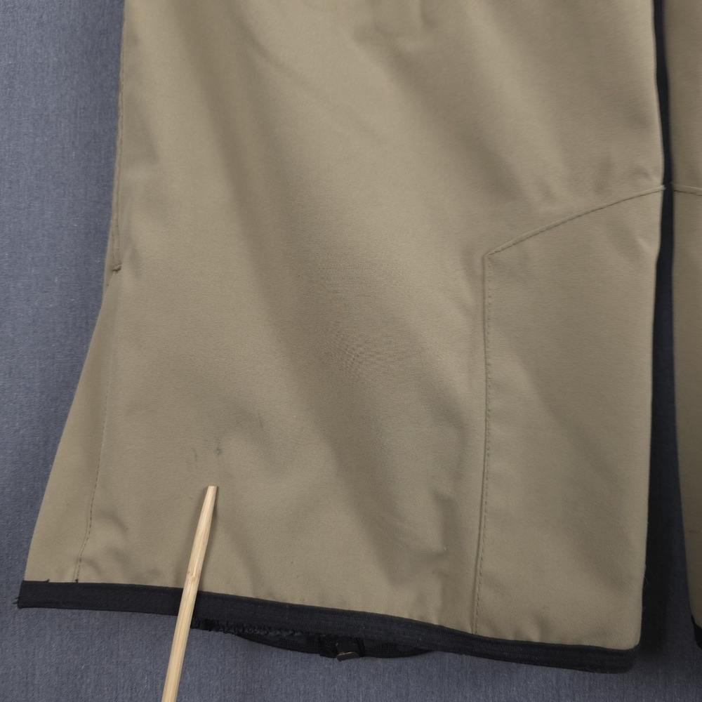 Saga Outerwear Snowboard Cargo Pants Mens Large Khaki Vented Suspenders Ski - Picture 14 of 16